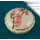  Шкатулка керамическая "Ракушка", с белой глазурью и деколью "Весна", с золотом, диаметром 6,5 см, ШРООБОВОЗ, фото 1 