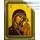  Венчальная пара: Господь Вседержитель, Божией Матери Казанская. Икона писаная (Кт) 18х22, цветной  фон, золотой нимб, золотой орнамент (цена за пару), фото 2 