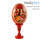  Яйцо пасхальное деревянное на подставке, с ручной росписью Цветы Жостово, цветное, высотой (без учёта подставки) 8 см, фото 3 