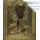 Макарий Унженский, преподобный. Икона писаная (Кж) 26х30, в ризе, 19 век, фото 1 