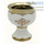  Лампада настольная керамическая "Кубок", средняя, с эмалью и золотом,, фото 1 