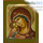  Венчальная пара: Господь Вседержитель, Божией Матери Игоревская. Икона писаная (Лг) 13х16, цветной фон, с ковчегом (цена за пару), фото 3 