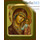  Венчальная пара: Господь Вседержитель, Божией Матери Казанская. Икона писаная (Лг) 13х16, цветной фон, с  ковчегом (цена за пару), фото 3 