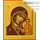  Венчальная пара: Господь Вседержитель, Божией Матери Казанская. Икона писаная (Кт) 21х26, золотой  фон, с ковчегом (цена за пару), фото 9 
