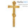  Крест деревянный на подставке, резной, из липы, 46 см, фото 2 