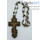  Крест наперсный иерейский деревянный восьмиконечный, из ольхи, высотой 15 см, машинная резьба с ручной доводкой, фото 5 