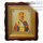  Икона в деревянном фигурном киоте 26х30 см (икона 18х24 см), с позолоченной багетной рамой, со стеклом (Мис) Николай Чудотворец, святитель (х89), фото 1 