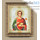  Икона в раме (Мк) 22х25, с тиснением, багет деревянный (В), под стеклом Пантелеимон, великомученик, фото 1 