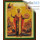  Икона на дереве 7х8 см, 6х9 см, полиграфия, золотое и серебряное тиснение, в индивидуальной упаковке (Т) Николай Чудотворец, святитель (331), фото 1 