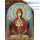  Икона на дереве 29х39х2,3 см, покрытая лаком - цветная узорная рамка (П-3) икона Божией Матери Неупиваемая чаша, фото 1 