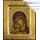  Икона на дереве 11х13 см, полиграфия, золотой фон, ручная доработка, основа МДФ, с ковчегом (BOSNB) (Нпл) икона Божией Матери Владимирская (фрагмент) (X2515), фото 1 