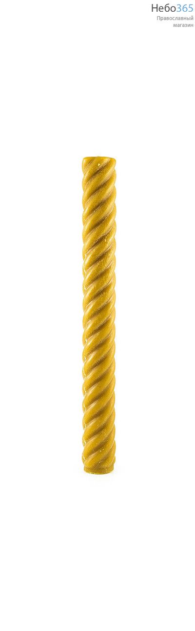  Свеча диаконская восковая витая, длина 40 см, СВ146, фото 1 