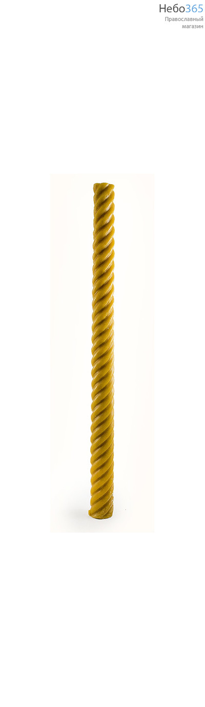  Свеча диаконская восковая витая , длина 63 см, СВВ 27, фото 1 