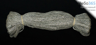  Тесьма серебро ажурная, ширина 5 м, фото 1 