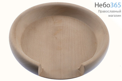  Блюдо для приготовления Агнца деревянное , бук, диаметр 22 см, в картонной коробке, фото 1 