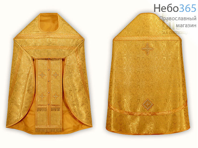  Облачение иерейское, желтое, 90/150 парча Царь-град, фото 1 