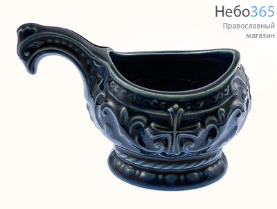  Чашка керамическая "Сольба", для святой воды, с цветной глазурью (в уп.- 6 шт.), фото 1 