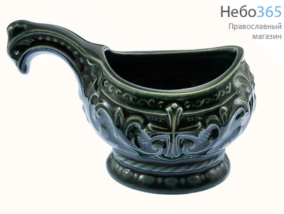  Чашка керамическая "Сольба", для святой воды, с цветной глазурью (в уп.- 6 шт.), фото 2 