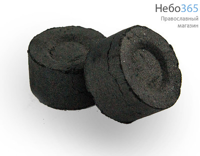  Уголь древесный, диаметр 35 мм Русский уголек, средний, фото 1 