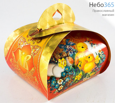  Коробка для яйца (Ге) пасхальная, складная, (уп.20 шт.), 58.134-139, фото 5 