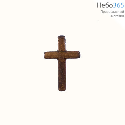  Крест с Распятием, 2х3,5 см, писаная миниатюра на дереве (У), фото 2 