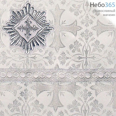  Облачение иерейское, белое с серебром, 92/155 парча в ассортименте (В6/28/38), фото 2 