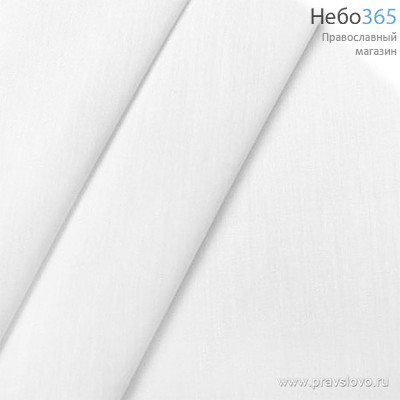  Ткань сорочечная белая, вискоза 35%, пэ 65%, ширина 150 см СТ-150 (А28), фото 1 