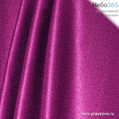  Парча фиолетовая Жаккардовая, ширина 150 с, фото 1 