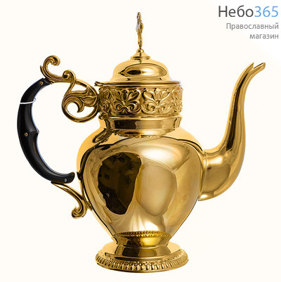  Чайник для теплоты, латунь, с позолотой №5 , 2.7.1229лп (6050846), фото 1 
