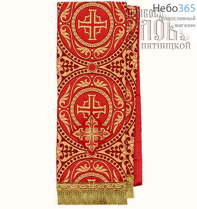  Закладка красная для Евангелия, парча в ассортименте, фото 1 