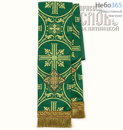  Закладка зеленая для Апостола, шелк в ассортименте, фото 1 