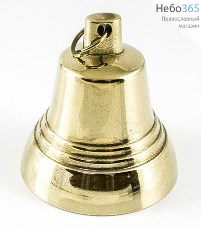  Колокольчик металлический "Валдайский", № 5, полированный, диаметром 60 мм, 5239, фото 1 
