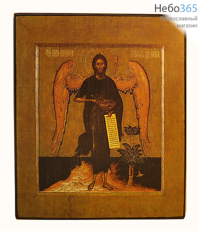  Икона на дереве 15х18,15х21, полиграфия, копии старинных и современных икон Иоанн Предтеча, пророк, фото 1 