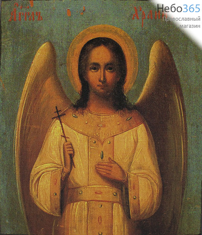  Икона на дереве 10-12х17, полиграфия, копии старинных и современных икон Ангел Хранитель, фото 1 