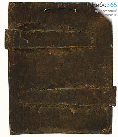  Господь Вседержитель. Икона писаная 24х31, цветной фон, без ковчега, конец 18 века, фото 3 