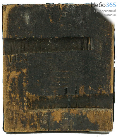  Господь Вседержитель. Икона писаная (Кж) 26х28, в ризе, с ковчегом, 19 век, фото 3 