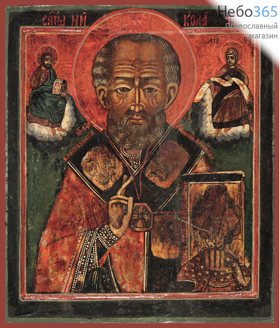 Фото: Николай чудотворец, архиепископ Мир Ликийских, святитель, икона  (код. 0089)