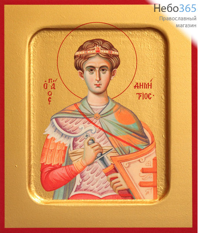 Фото: Димитрий  Солунский великомученик, икона (арт.531)