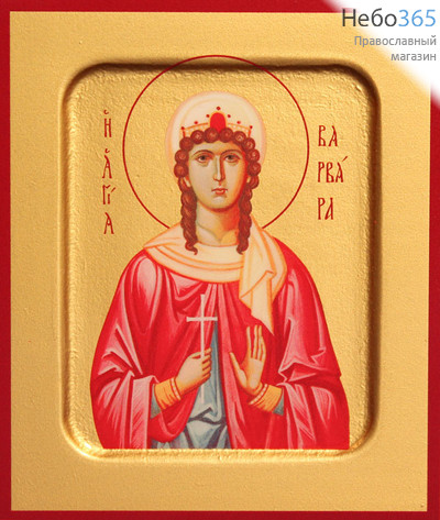 Фото: Варвара великомученица, икона (арт.528)