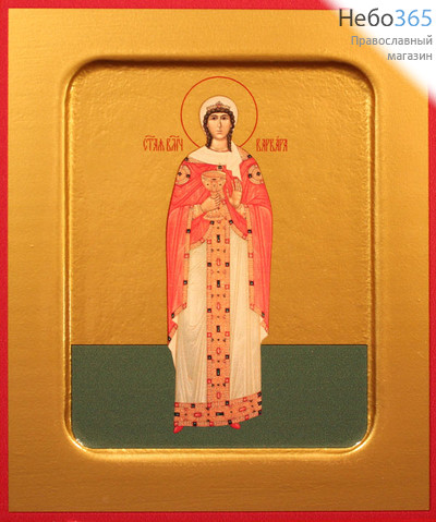 Фото: Варвара великомученица, икона (арт.504)