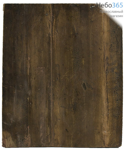  Знамение икона Божией Матери. Икона писаная 29х35 см, без ковчега, частичная реставрация, 19 век (Кзр), фото 2 