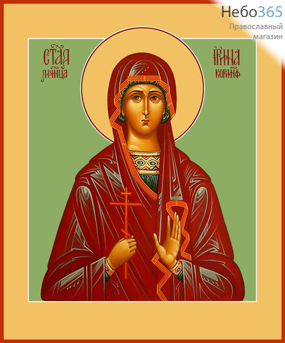 Фото: Ирина Коринфская мученица, икона (арт.6425) с-2