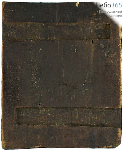  Господь Вседержитель. Икона писаная (Кж) 35х43, в ризе 19 века, новое письмо на старой доске, фото 3 