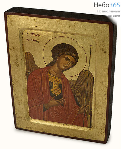  Икона на дереве, 18х24 см, ручное золочение, с ковчегом (B 4) (Нпл) Пантелеимон, великомученик (2322), фото 2 