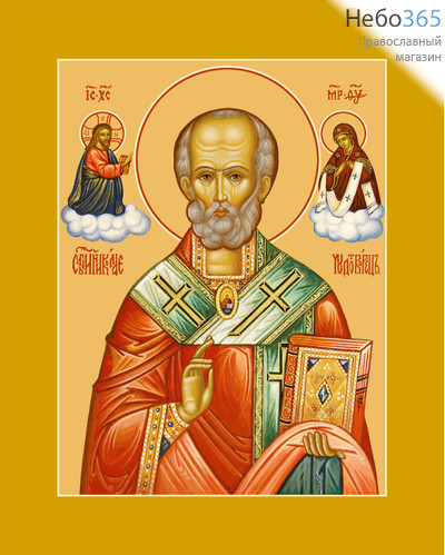 Фото: Николай чудотворец, архиепископ Мир Ликийских, святитель, икона (арт.6705)