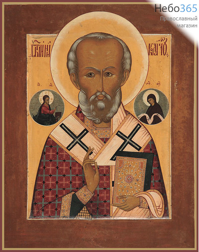 Фото: Николай чудотворец, архиепископ Мир Ликийских, святитель, икона  (код. 0079)