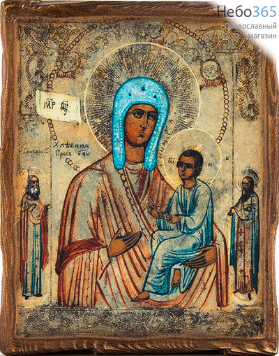  Икона на дереве 17х21, цифровая печать на прессованном хлопке, покрытая лаком Божией Матери Хлебная, фото 1 