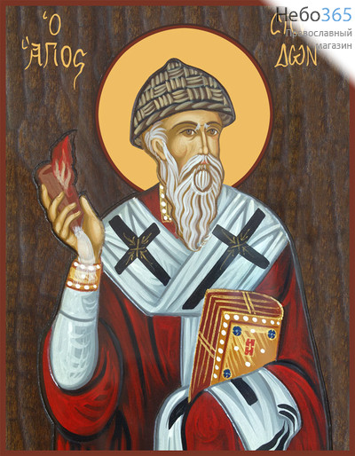 Фото: Спиридон Тримифунтский святитель, икона (арт.772) с-2