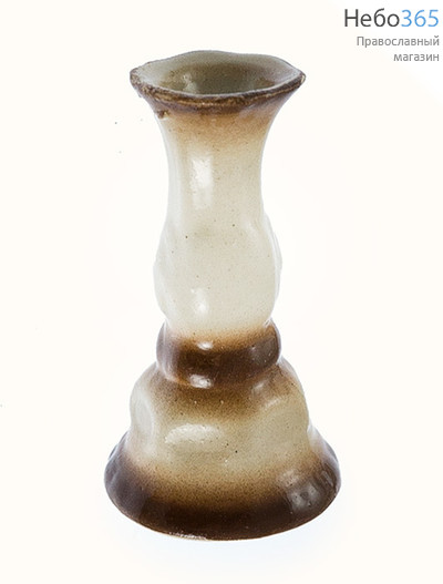  Подсвечник керамический Тюльпан, без ручки, фото 1 