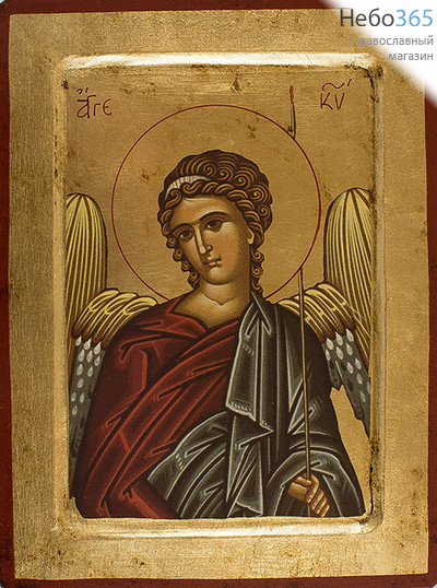  Икона на дереве B 2, 14х18, ручное золочение, с ковчегом Ангел Хранитель, фото 1 